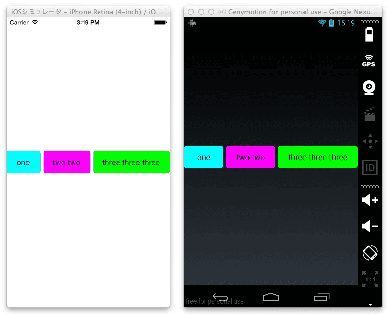 xamarin forms view equal width and fill layouting 01